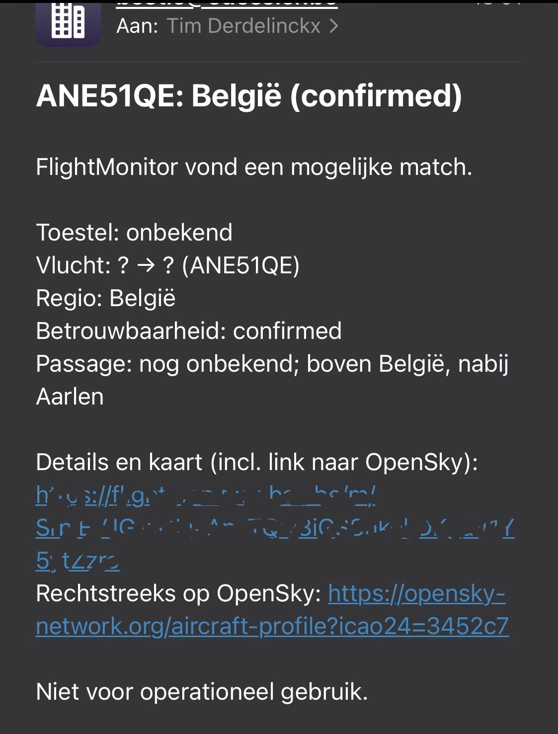 E-mailbericht