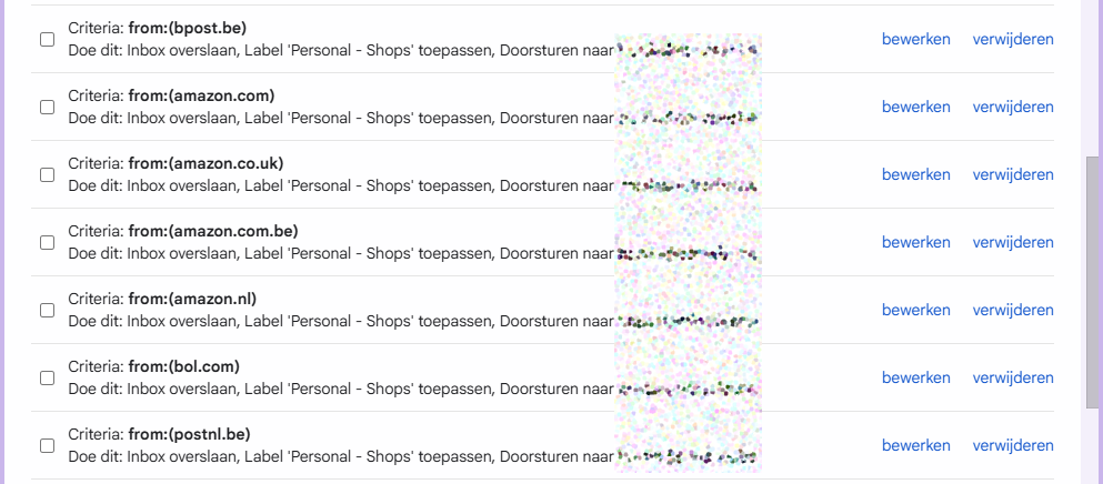 Gmail configuration