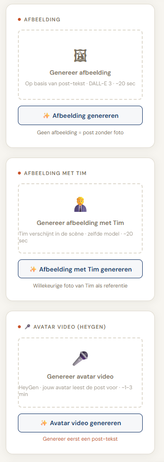 Een linked-post maken