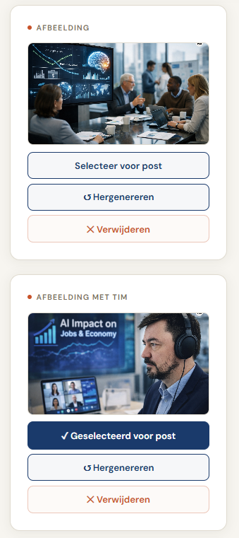 Een linked-post maken