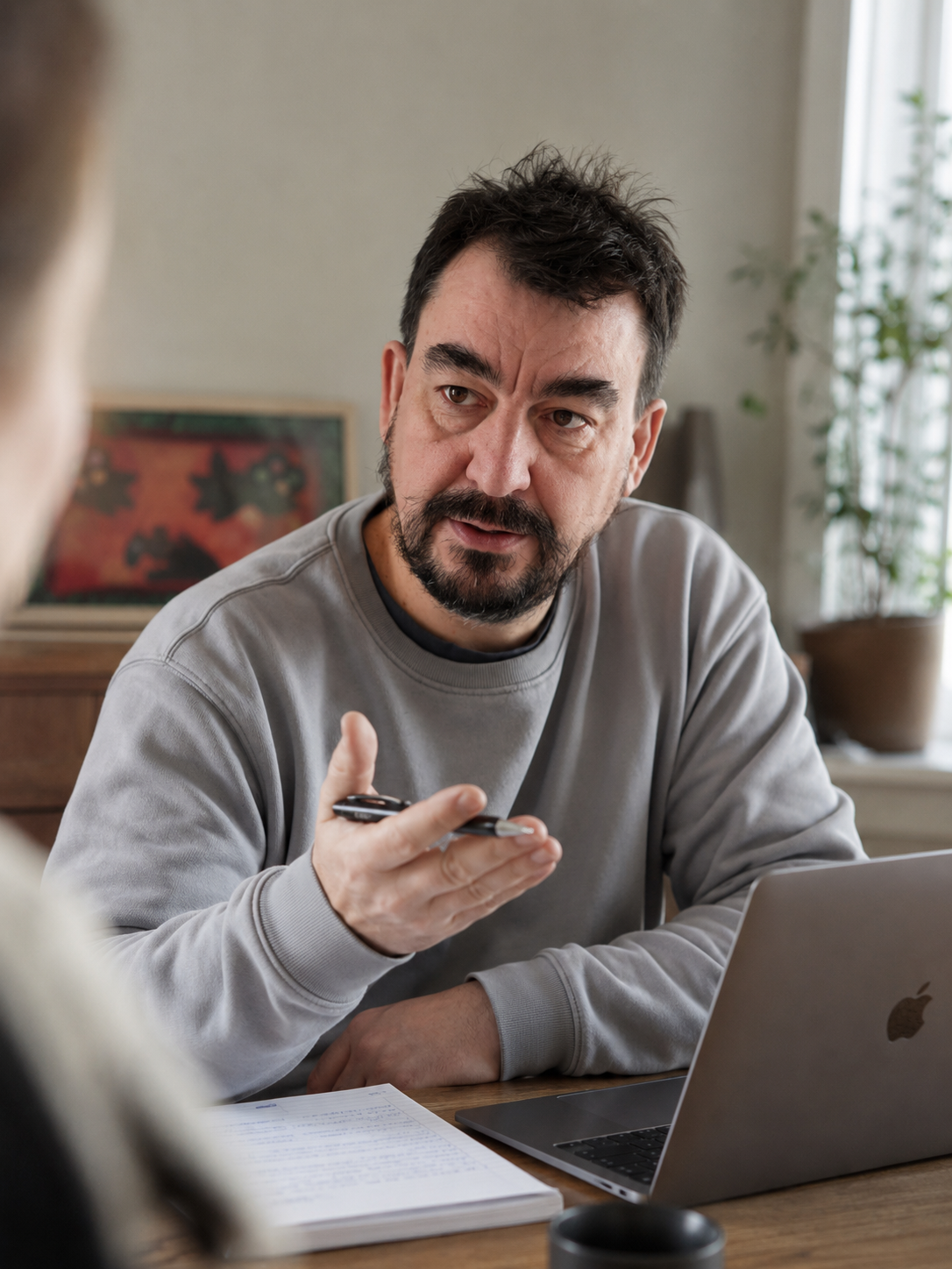 Tim Derdelinckx in gesprek